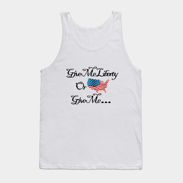 Liberty T-Shirt Tank Top by PatriotsTNation